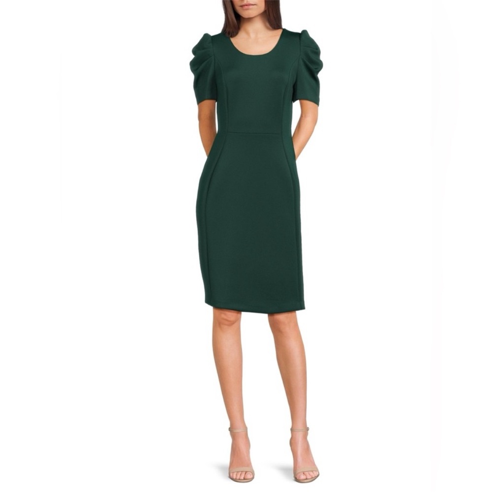 Calvin Klein Dark Green Midi Dress